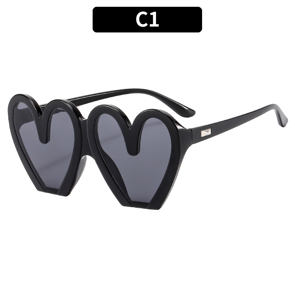 Gafas de sol de amor personalizado de amor al por mayor